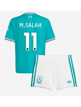 Liverpool Mohamed Salah #11 Dječji Rezervni Dres kompleti 2025-26 Kratak Rukavima (+ kratke hlače)